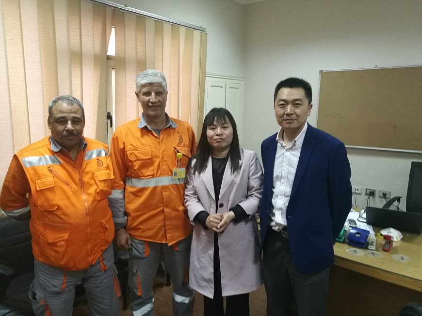 Luoyang Zhili coopera con el Grupo de cemento lafaki haorui de la India